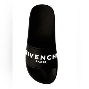 Givenchy Black Slide Sandals